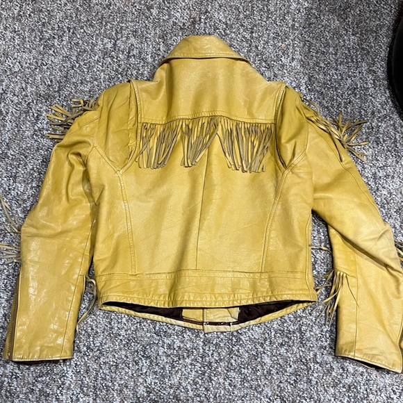 Vintage 70s Leather Jacket - Picture 3 of 3
